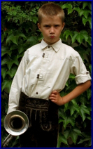 Traditional Bavarian Shirt for children